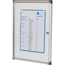 Nobo Slimline opslagsskab 4xA4