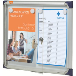 Nobo Slimline opslagsskab 2xA4