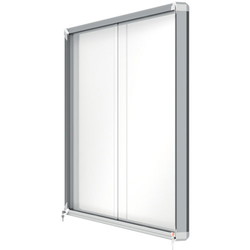 Nobo Premium Plus opslagsskab m/skydelåge 18xA4