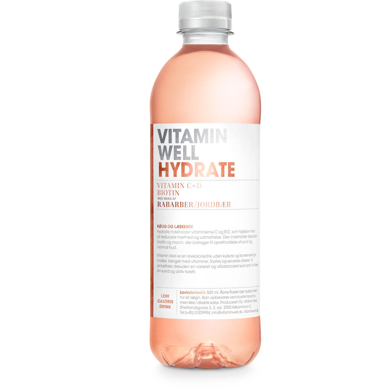 Vitamin Well Hydrate vitamindrik 50 cl inkl. pant