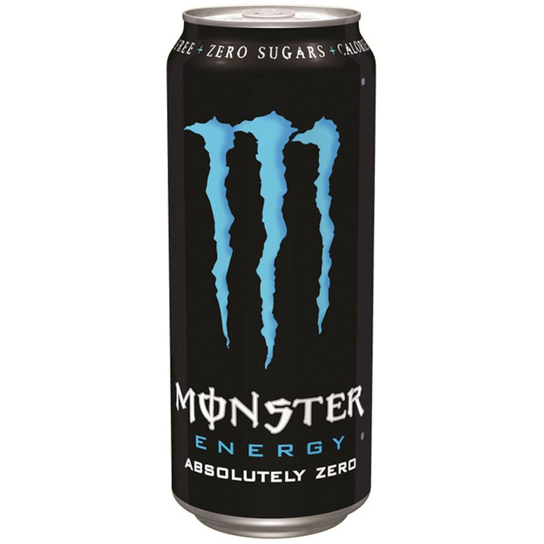 Monster Energy Absolutely Zero 0,5L inkl. A-pant