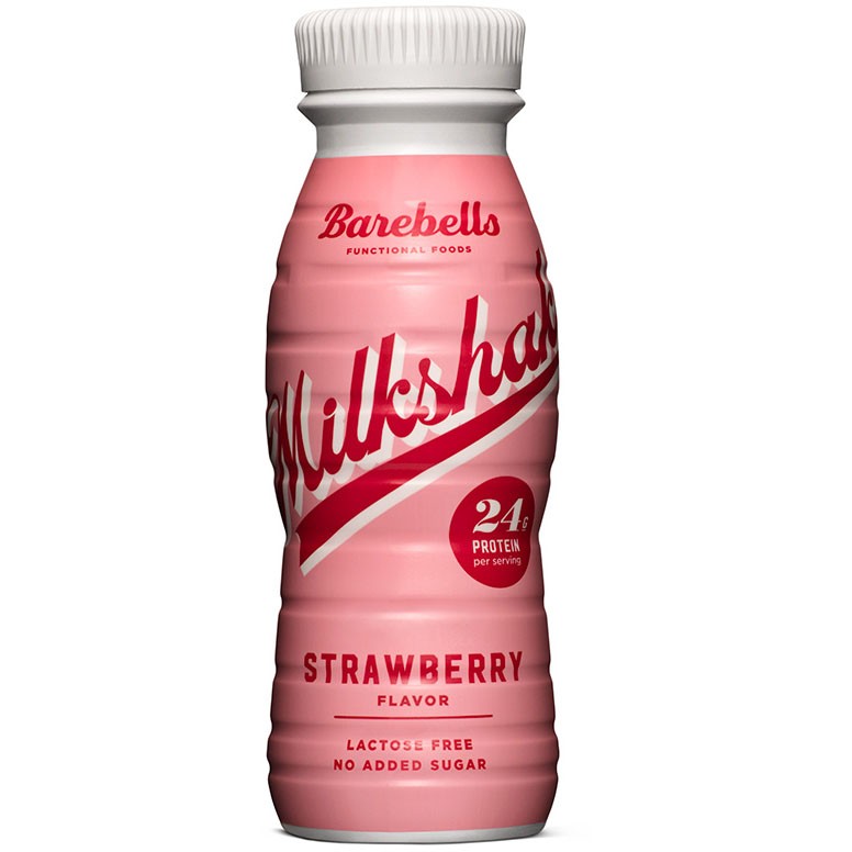 Barebells Strawberry protein milkshake 33 cl