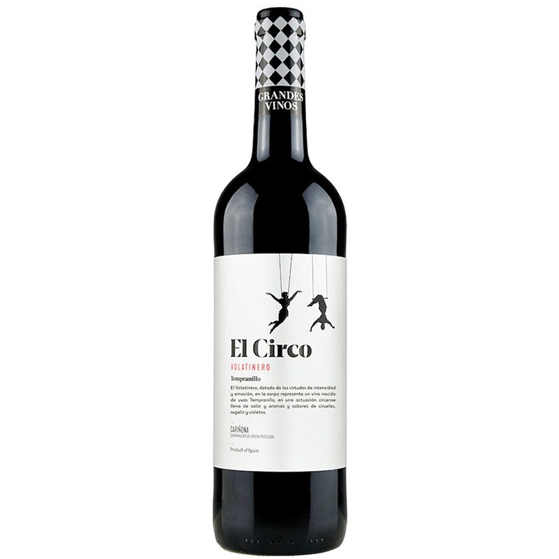 El Circo Tinto Tempranillo rødvin Spanien