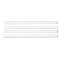 Sugerør papir 220 mm Ø13 mm hvid 100 stk