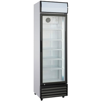 Scandomestic 280L displaykøler hvid