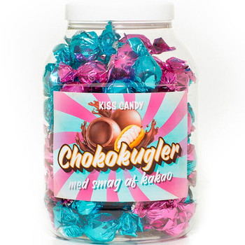 Chokoladekugler kakaofyld 1000g
