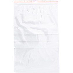 Q-connect lynlåsposer med skrivefelt 50my 200x300mm 1000stk