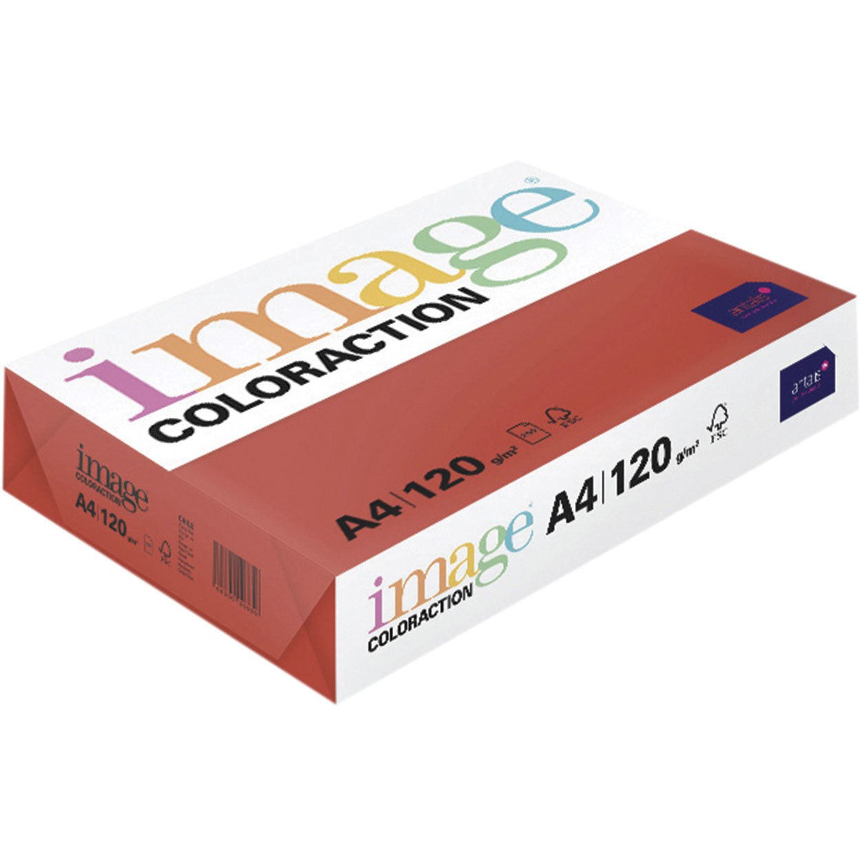 Image Coloraction A4 120g Coral Red Chile 250 ark