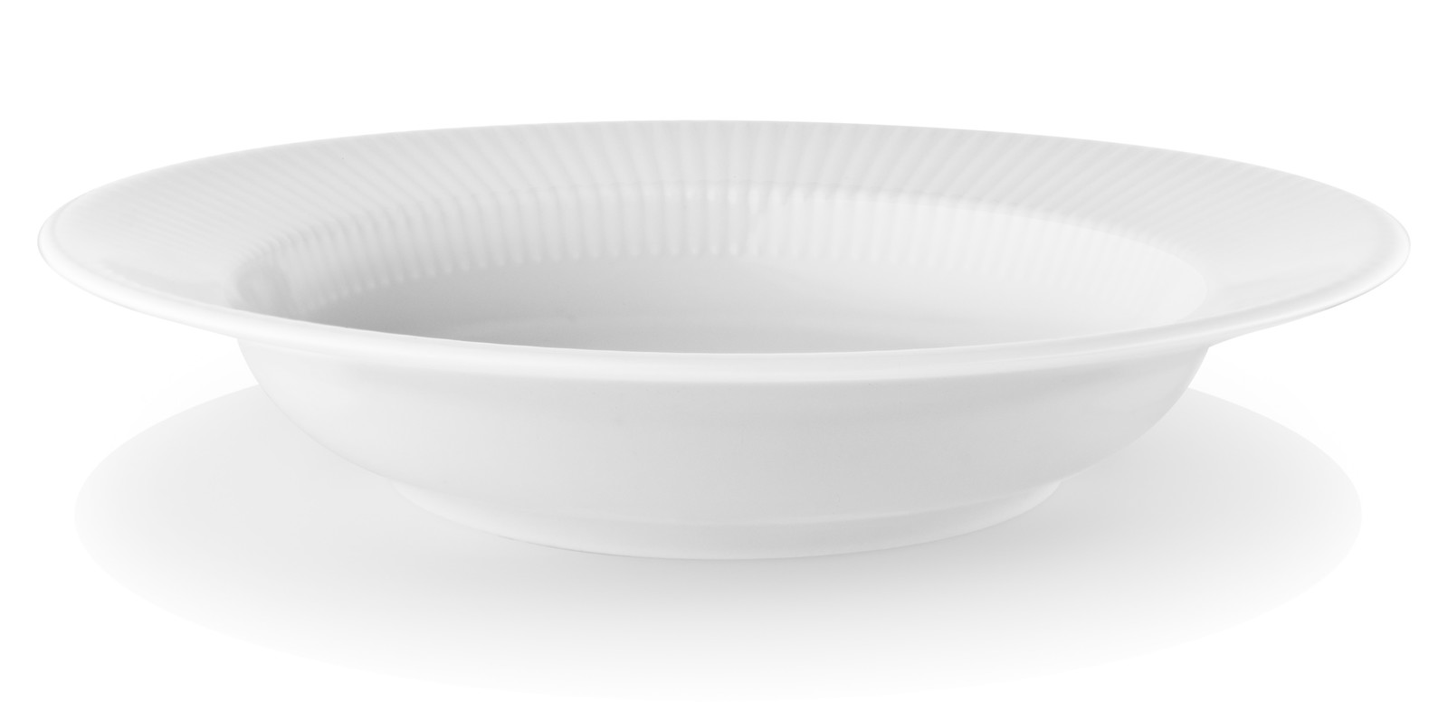 Eva Trio Legio Nova dybtallerken Ø22cm hvid 12stk