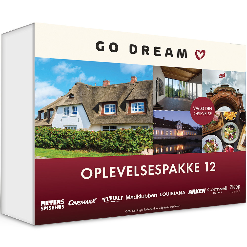 Go Dream Oplevelsespakke 12