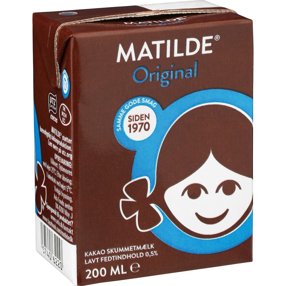 Kakao Matilde Skummemælk Blå 20 cl 27 stk