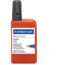 Staedtler MarsMatic patron 23ml rød