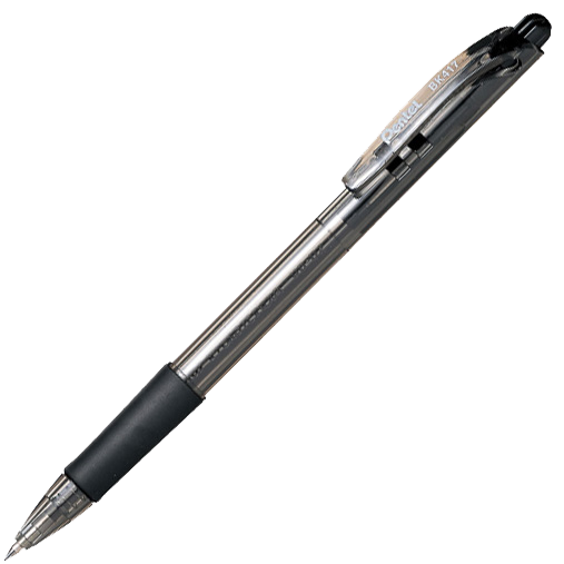 Pentel BK417 kuglepen 0,7mm sort