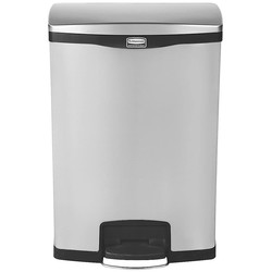 Rubbermaid Slim Jim pedalspand 90L rustfri stål