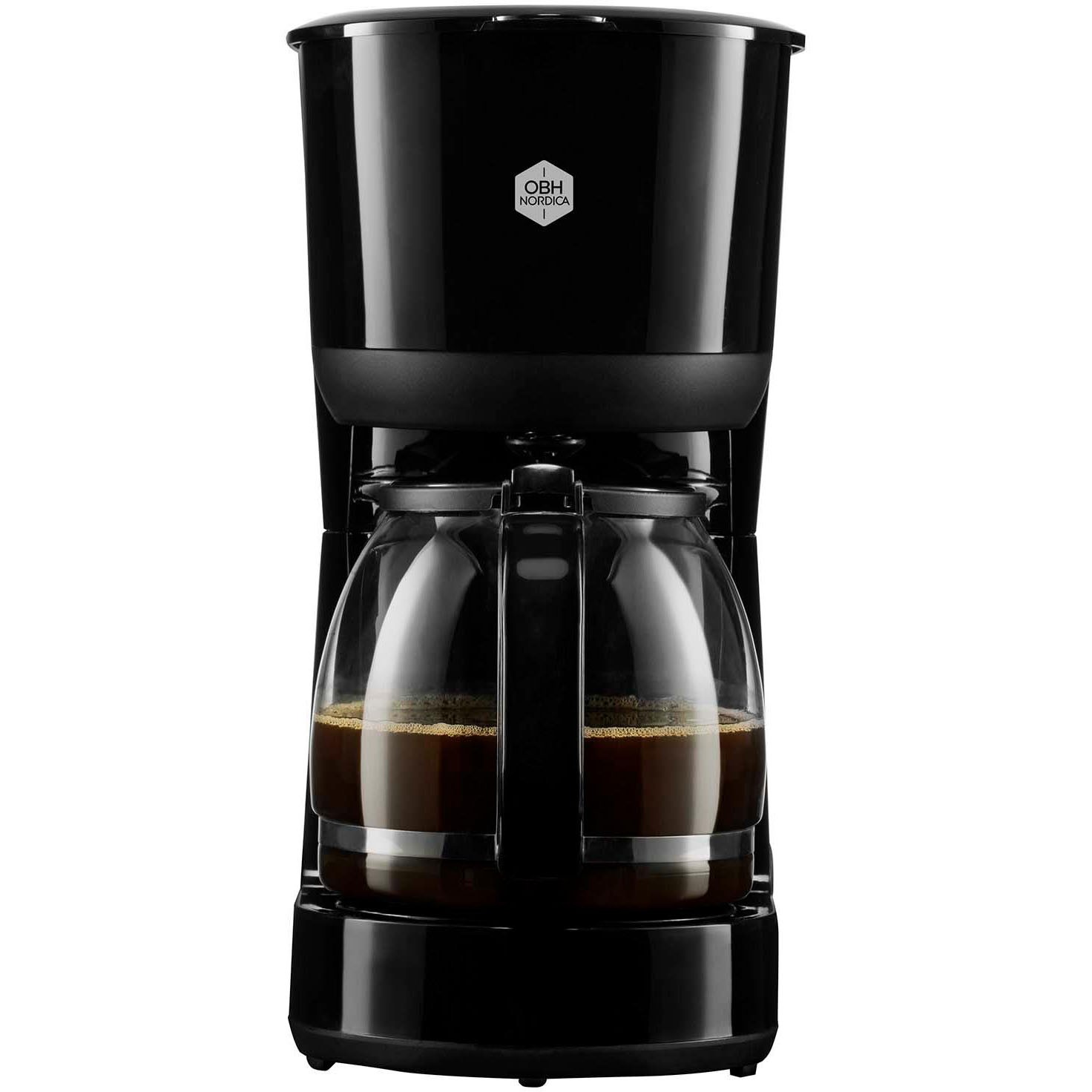 Kaffemaskine OBH Daybreak med Autostop 12 kopper 1,5L Sort