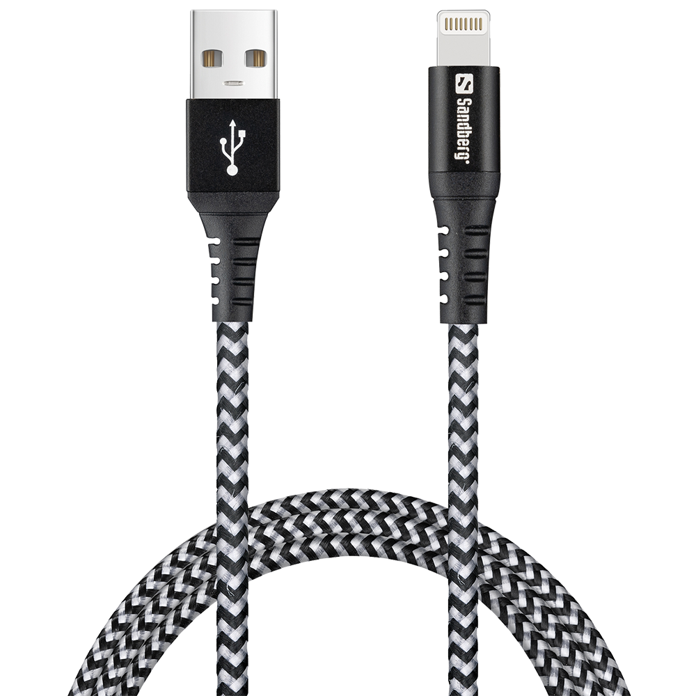 USB-Kabel Sandberg Survival Lightning 1m