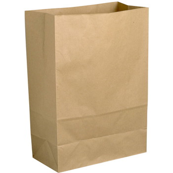 Klodsbundspose 9L 22x14x35cm brun 250stk