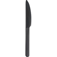 Abena Gastro flergangsplast kniv 18cm sort
