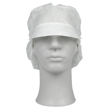 Abena hårnet m/skygge XL hvid 100stk