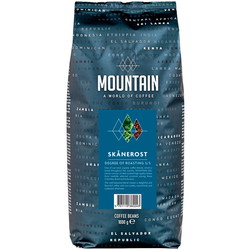 Mountain Skånerost kaffe hele bønner 1 kg