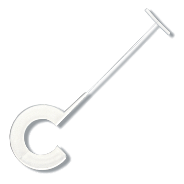 Tekstil Nylonsnor med krog Hook Tag