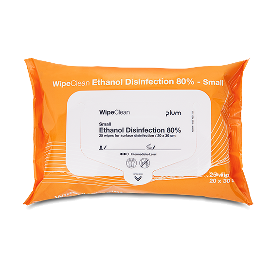 WetWipe Desinfektion Overf 80%
