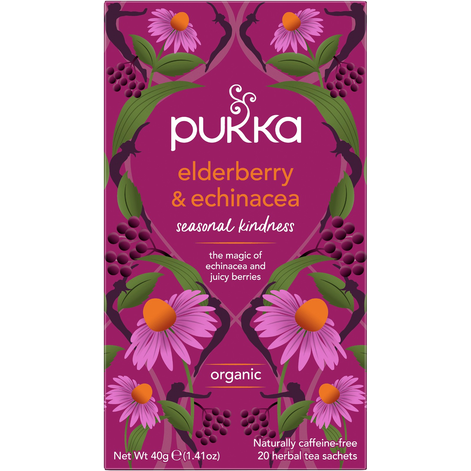 Pukka Elderberry & Echinacea 20 tebreve