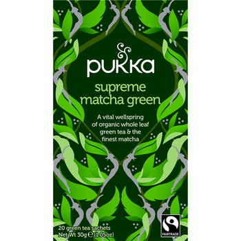 Pukka Supreme Matcha Green 20 tebreve