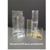 Cellofanpose klodsbund 10x6x28cm klar 100stk