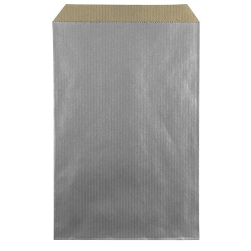 Gaveposer Papir B:7cm L:12cm Sølv 250stk