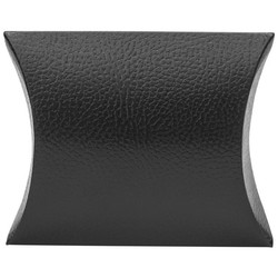 Gaveæske Planoval 70x70x25mm Sort 200 stk