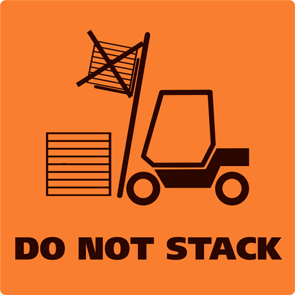 Etiket Symbol Do not stack