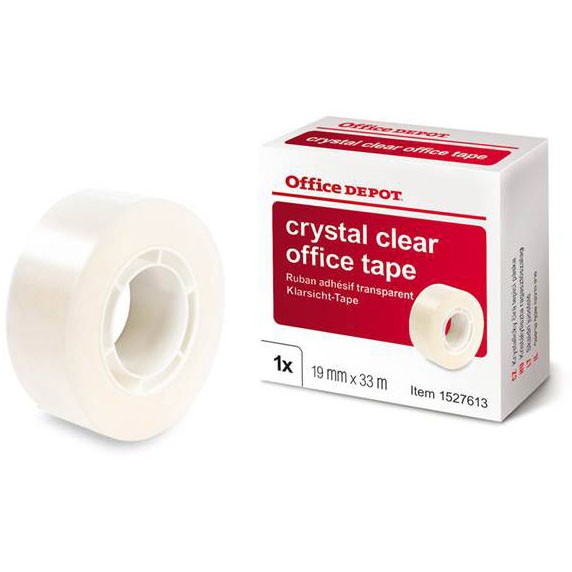 Office Depot tape 19mmx33m klar