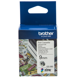 Brother CZ-1001 labeltape 9mm x 5m