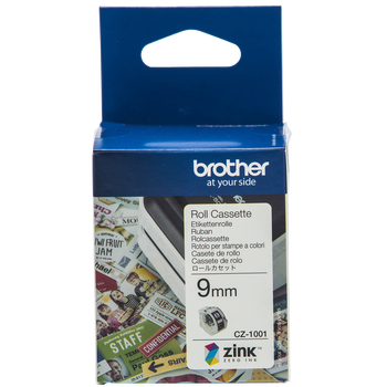 Brother CZ-1001 labeltape 9mm x 5m