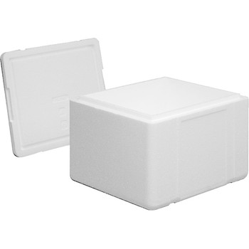 Kølekasse mellem m/låg flamingo 15 ltr hvid