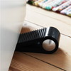 Kiledørstopper 14x4,5cm gummi sort