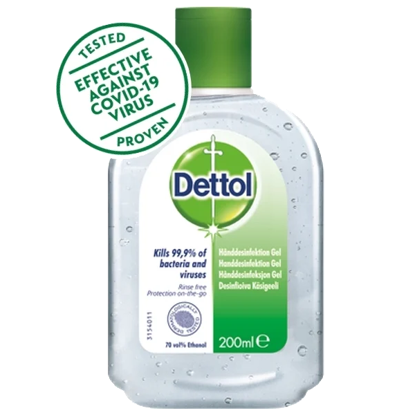 Dettol hånddesinfektion 200ml