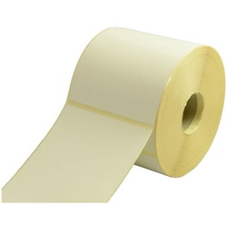 Termoetiket 100x150mm hvid 400stk