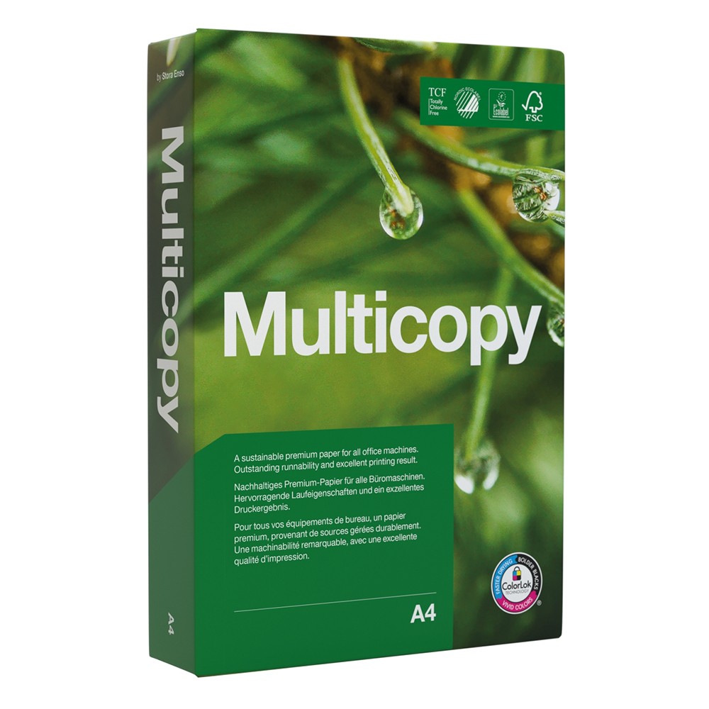 Multicopy A4 90g kopipapir 500ark 