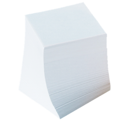 BNT kubusblok 9x9x9cm hvid 700ark