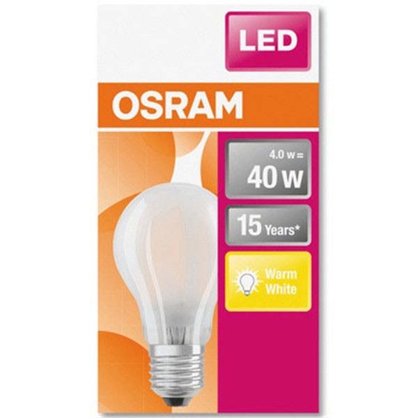 Pære LED Osram STD E27 4W (40W) Mat