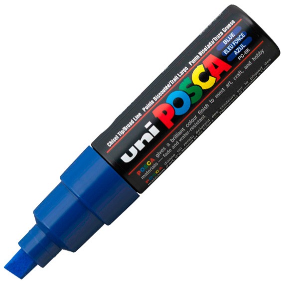 Uni Posca PC-8K permanent marker blå