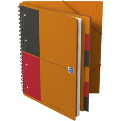 Oxford OrganiserBook notesblok A4 linjeret