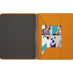 Oxford OrganiserBook notesblok A4 linjeret