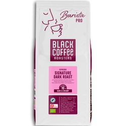Black Coffee Signature Dark Roast Organic hele kaffebønner 1kg