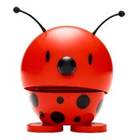 Hoptimist Ladybird Mariehøne Rød
