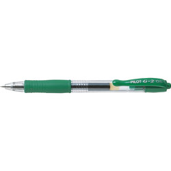 Pilot G2 gelpen 0,5mm grøn