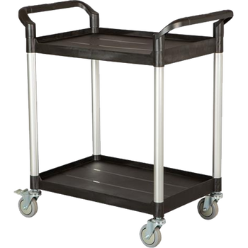 Tina Trolleys M bordvogn fiberplast sort