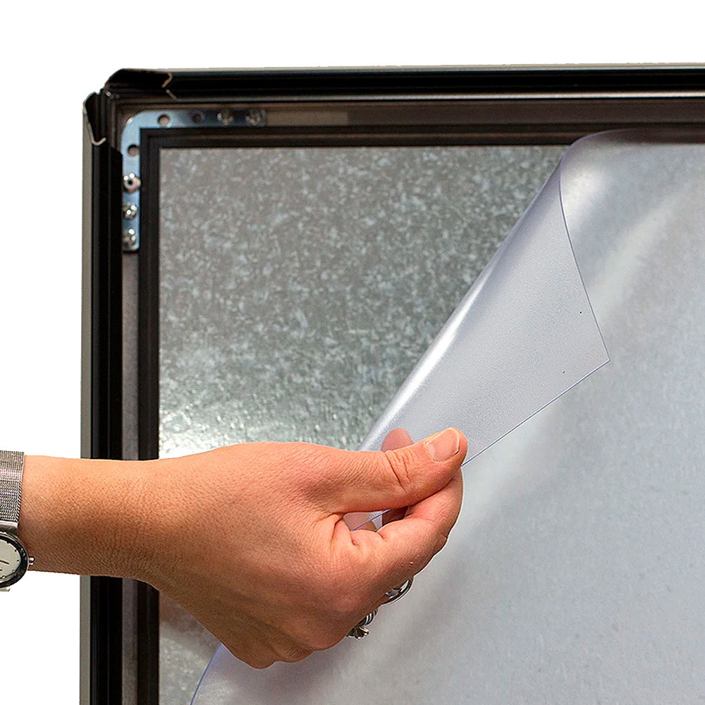 Frontplade PET uden magnet 100x70cm